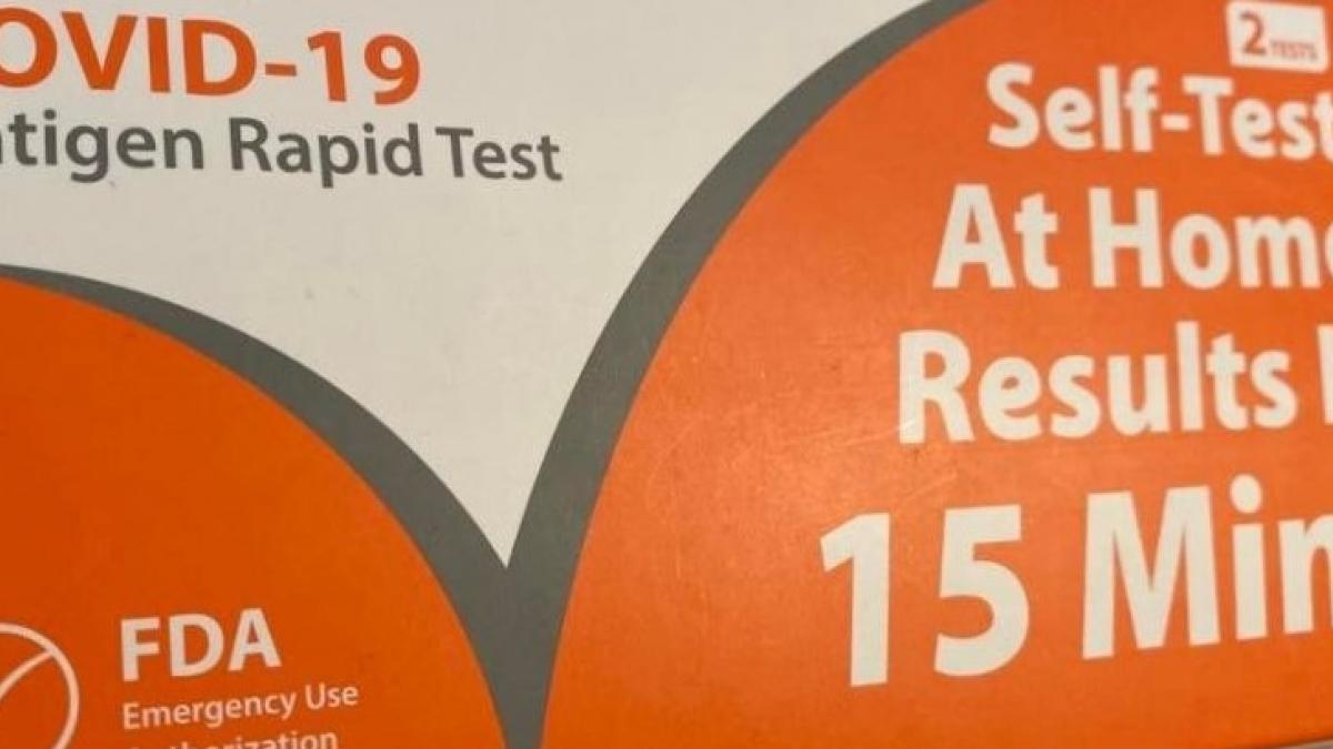 At-home COVID-19 test