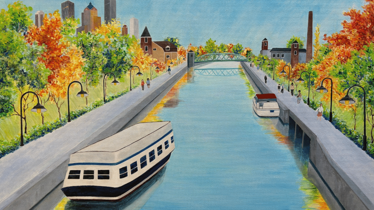 Manjing Luo's Walk on the Erie