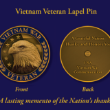 Vietnam Veteran Lapel Pin