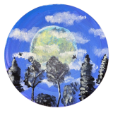 Talia Favitta's Full Moon Artwork