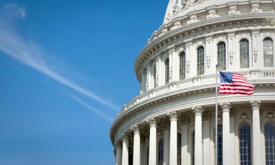 Close up of U.S. Capitol dome